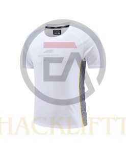 white sportswear with border